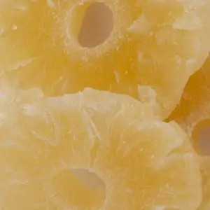 Ananas déshydraté tranches